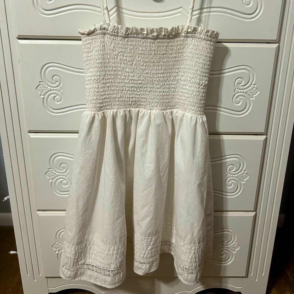 White Summer American Eagle Dress